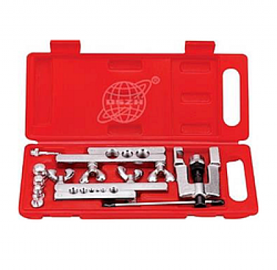 Flaring and swaging tool kit